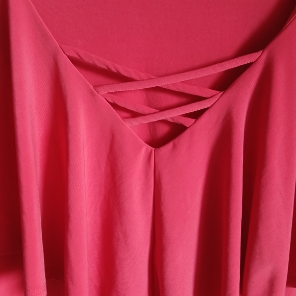 Cato Woman Ruffle Sleeveless Top Size 22/24W - Picture 3 of 11